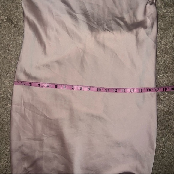 Forever 21 Slip Dress Pink Shimmery Size Medium - Picture 3 of 11